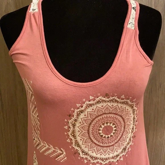Social Teen Floral Tank Top - Picture 7 of 7
